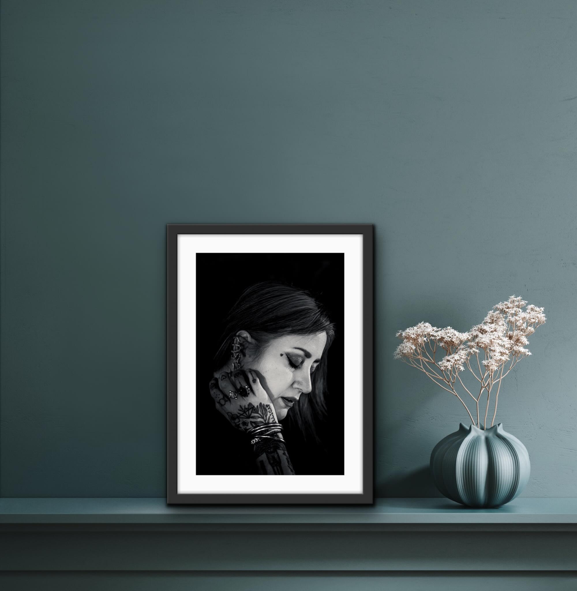 Portrait artistique en lumière naturelle à Saint-Étienne, photographie authentique par Stenpicture